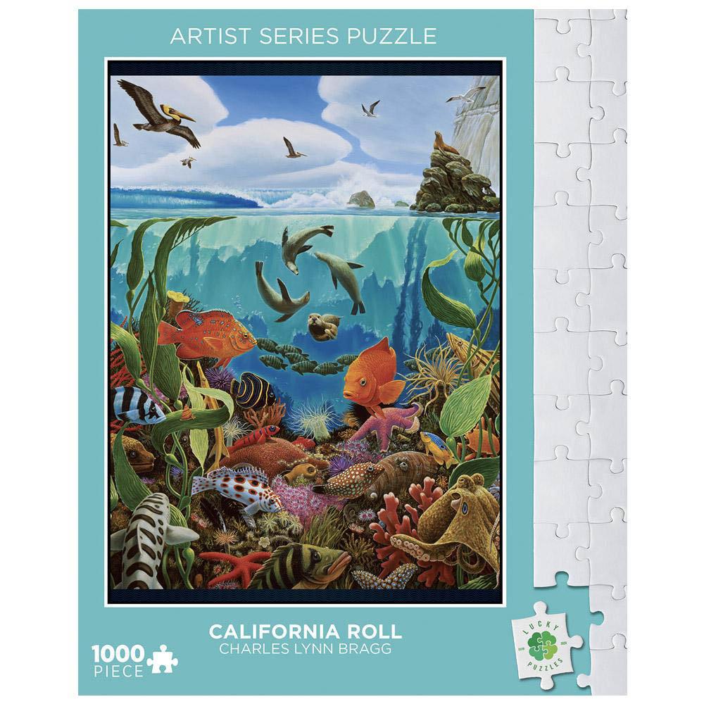 Lucky Puzzles 1000pc Puzzle - California Roll Secondary image