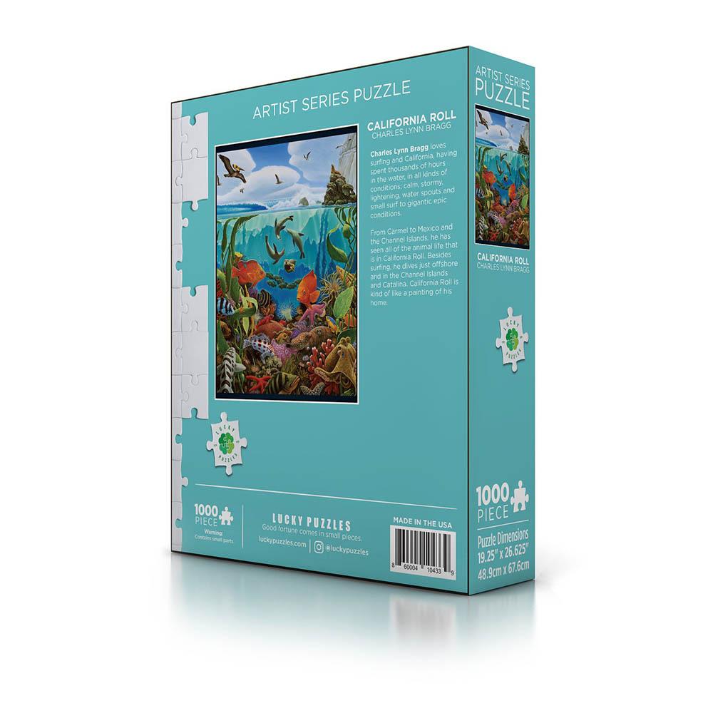 Lucky Puzzles 1000pc Puzzle - California Roll-TCG Nerd