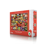 Lucky Puzzles 1000pc Puzzle - Pasta Pizza Wine-TCG Nerd