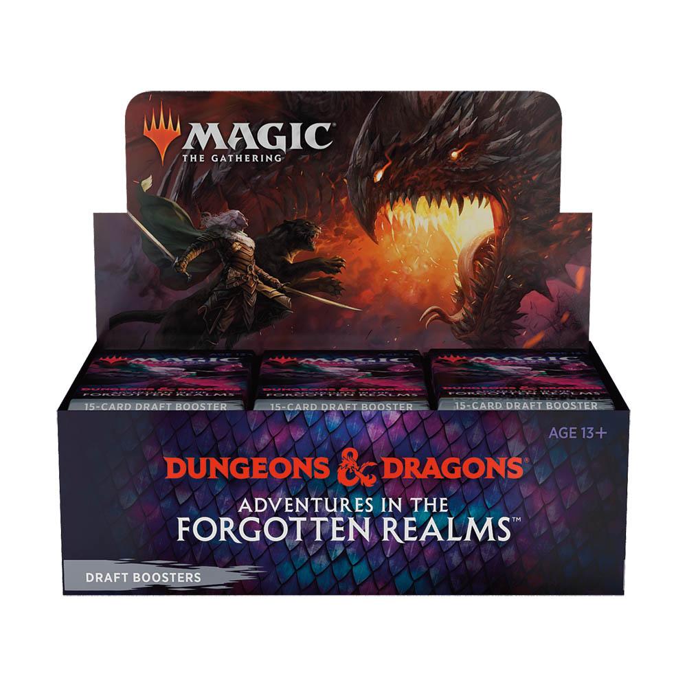 MTG Draft Booster Box - Adventures in the Forgotten Realms - AFR-TCG Nerd Main image