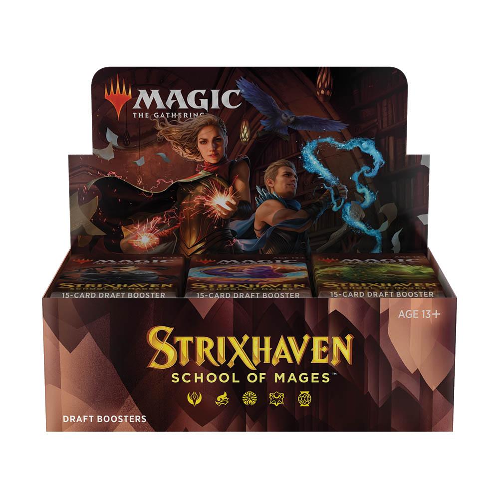 MTG Draft Booster Box - Strixhaven: School of Mages - STX-TCG Nerd