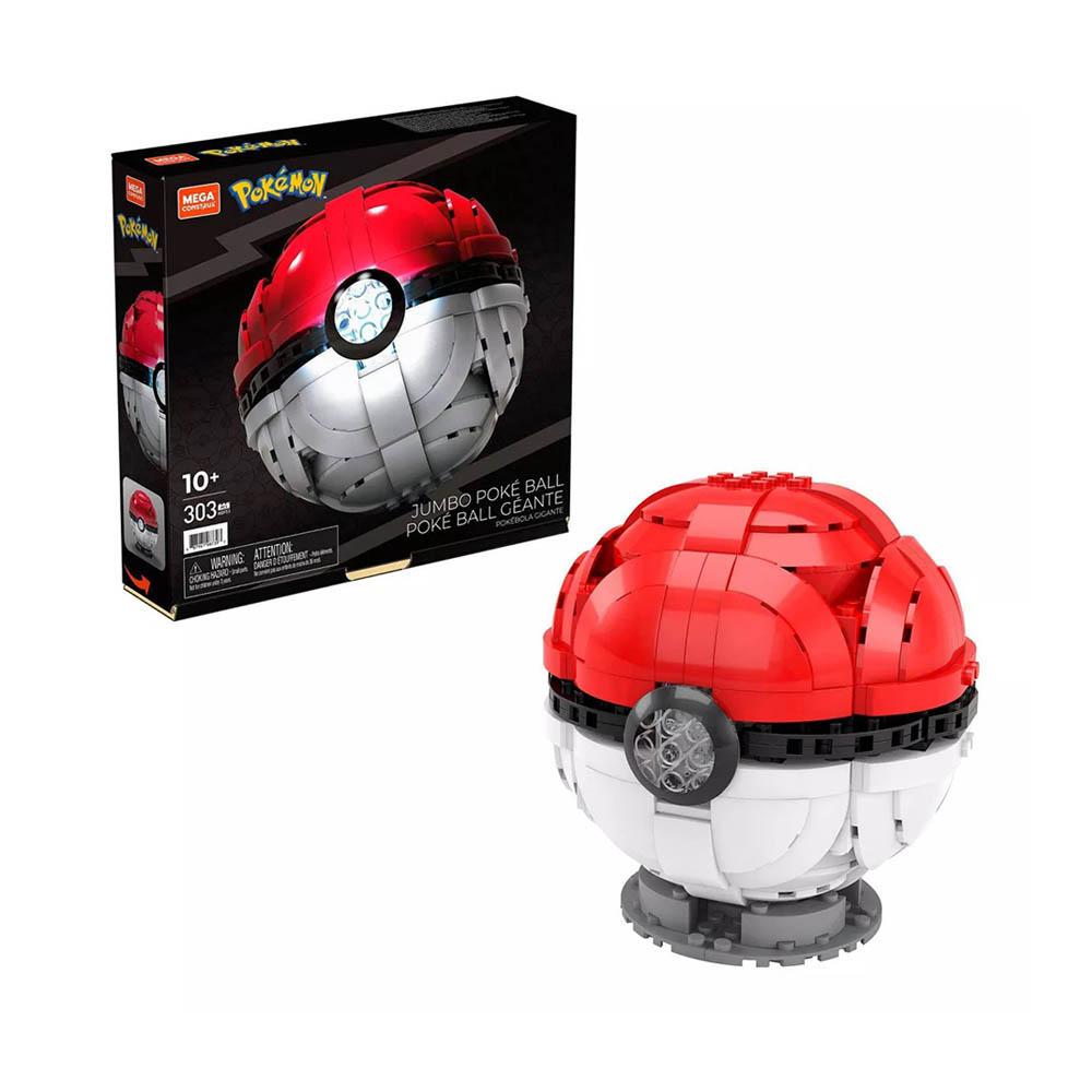 Mega Construx - Jumbo Poke Ball-TCG Nerd