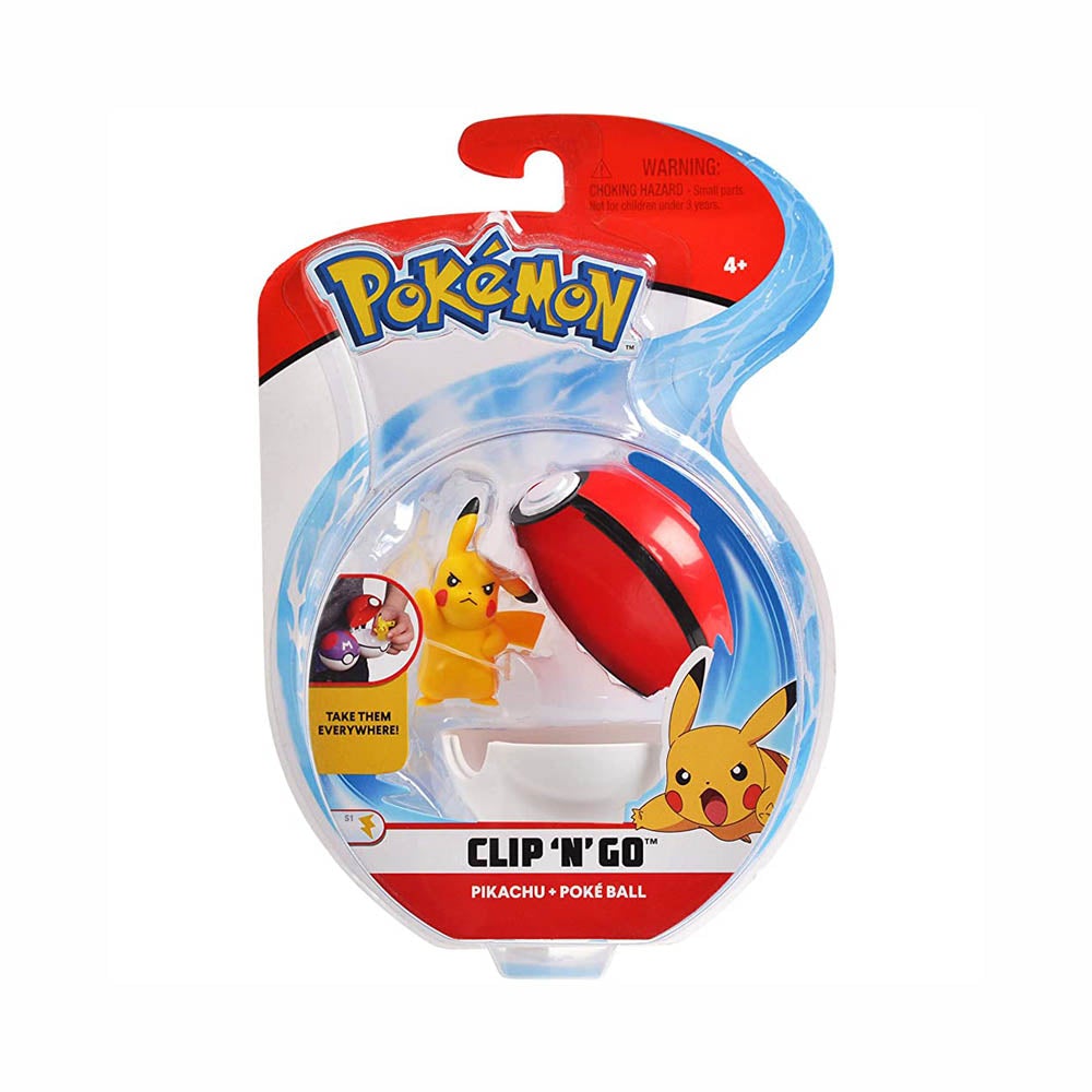 Pokemon Clip N Go - Pikachu-TCG Nerd Main image