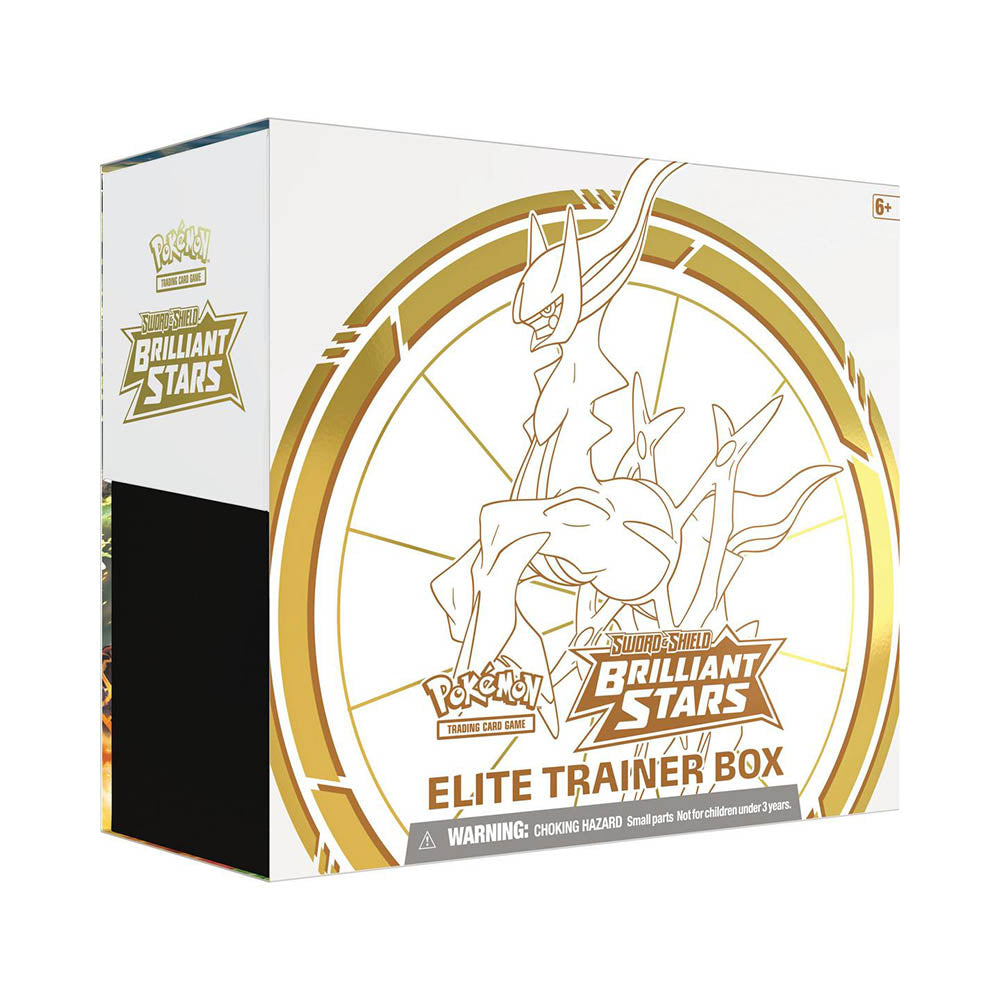 Pokemon TCG Elite Trainer Box - Sword & Shield: Brilliant Stars - Arceus Main image