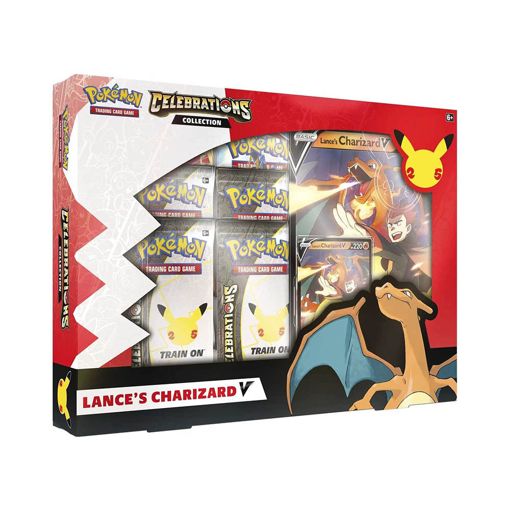 Pokemon TCG - Celebrations - Lance's Charizard V Box