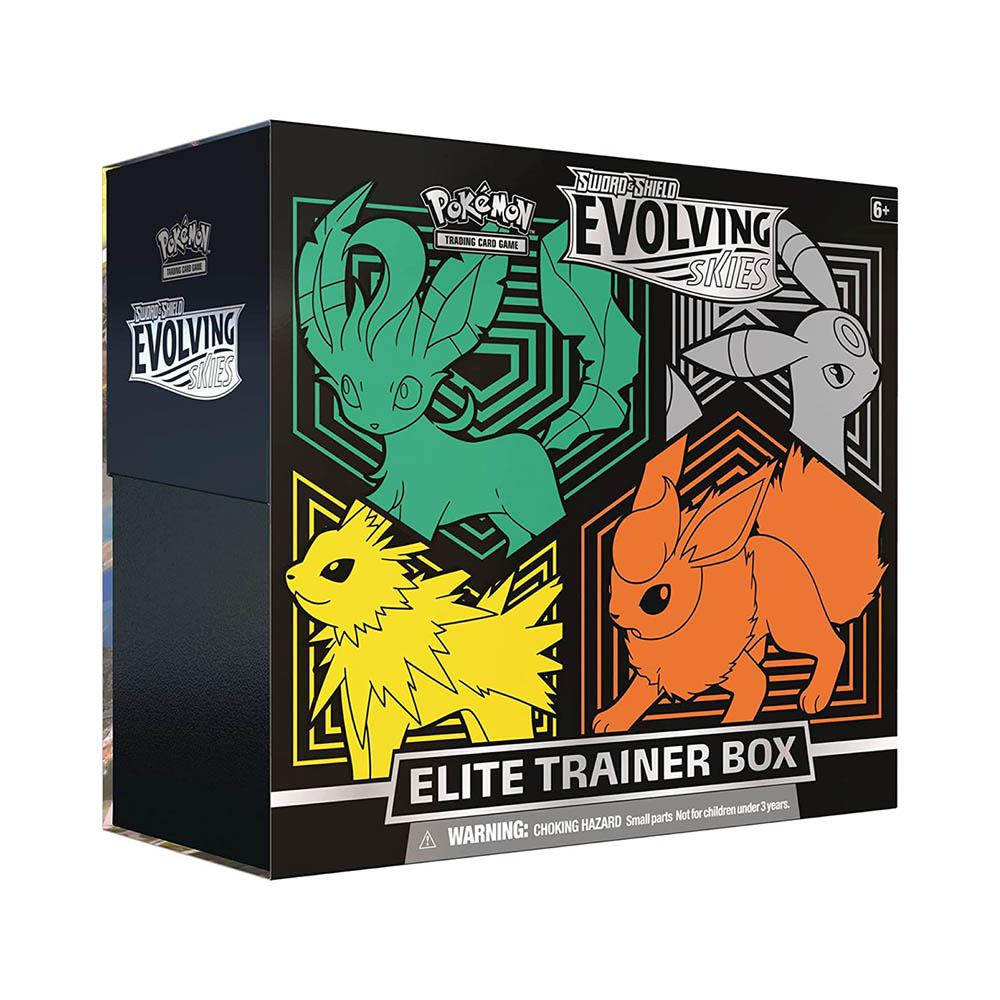 Pokemon TCG - Sword and Shield: Evolving Skies - Elite Trainer Box Orange-TCG Nerd Main image