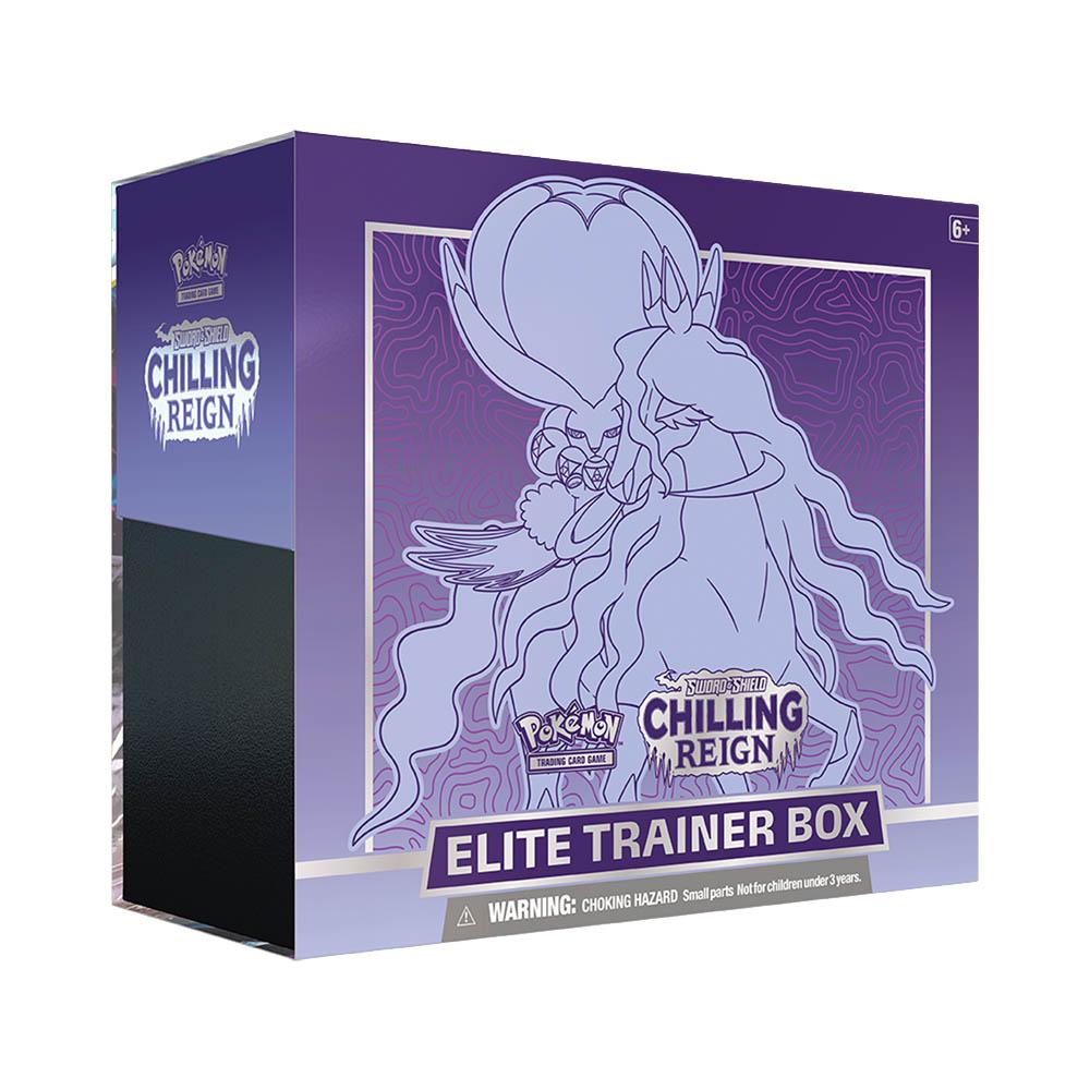 Pokemon TCG - Sword and Shield: Chilling Reign - Elite Trainer Box Shadow-TCG Nerd Main image