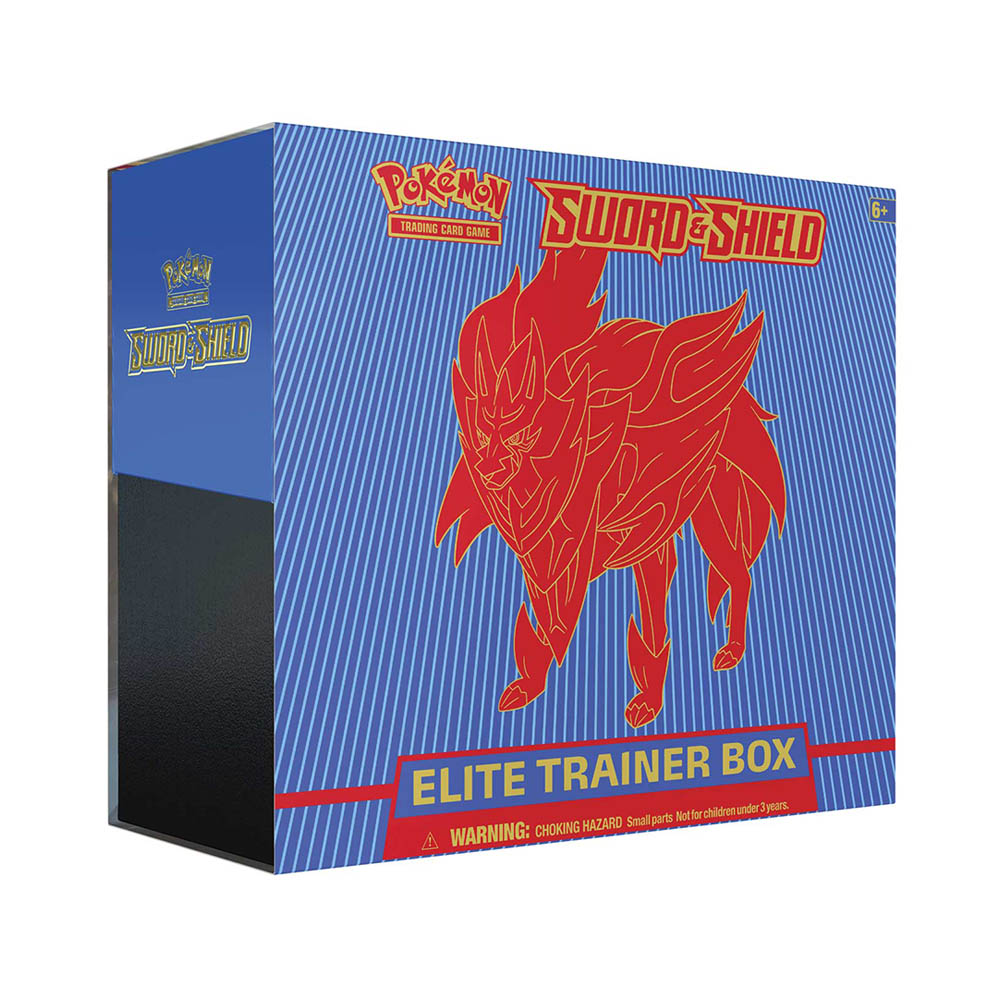 Pokemon TCG Elite Trainer Box - Sword & Shield Base Set - Zamazenta