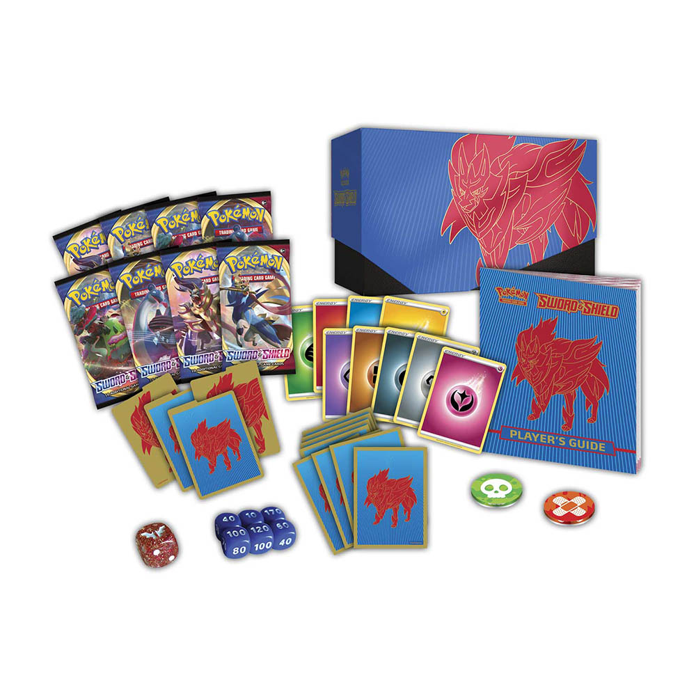 Pokemon TCG Elite Trainer Box - Sword & Shield Base Set - Zamazenta