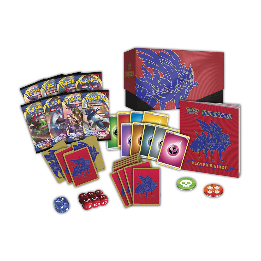 Pokemon TCG Elite Trainer Box - Sword & Shield Base Set - Zacian Secondary image