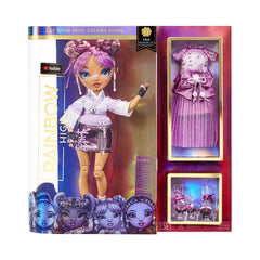 Rainbow High Series 4 - Lila Yamamoto (Mauve Fashion)