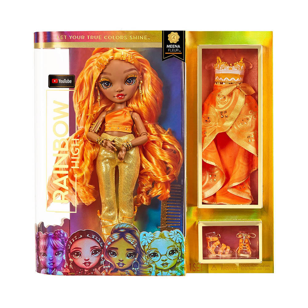 Rainbow High Series 4 - Meena Fleur (Saffron Fashion)