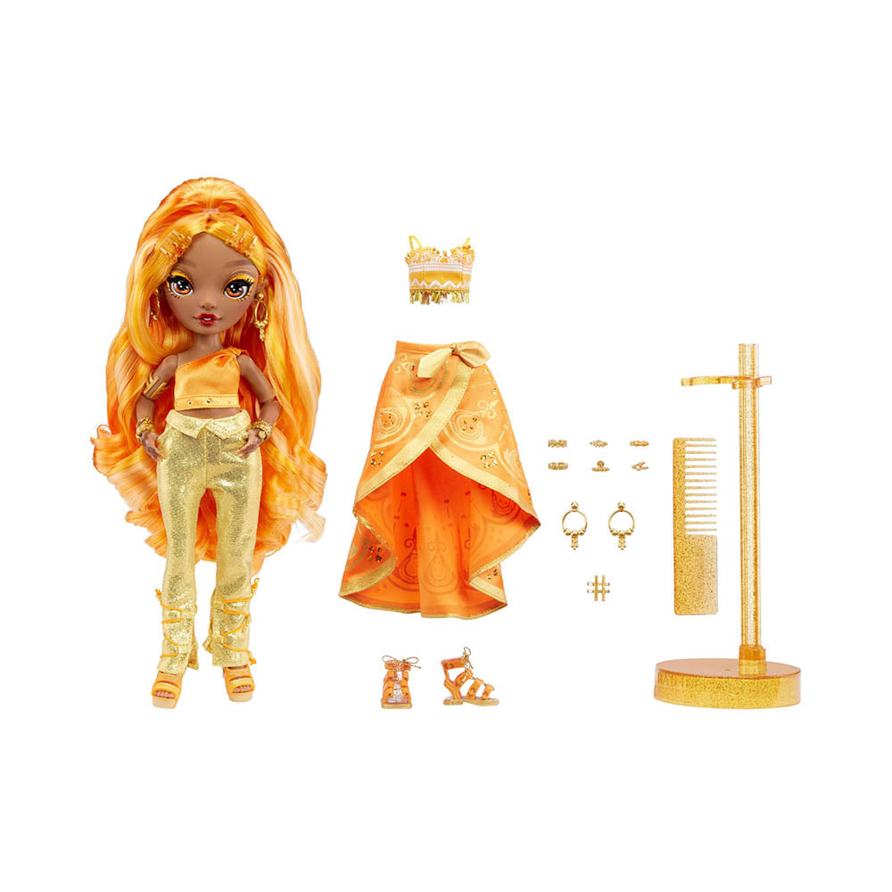 Rainbow High Series 4 - Meena Fleur (Saffron Fashion) Secondary image
