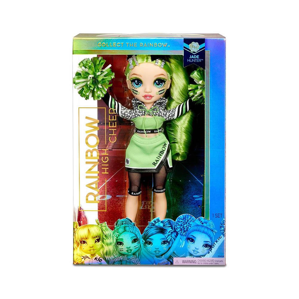 Rainbow High Cheer Series 1 - Jade Hunter (Green Fashion)-TCG Nerd