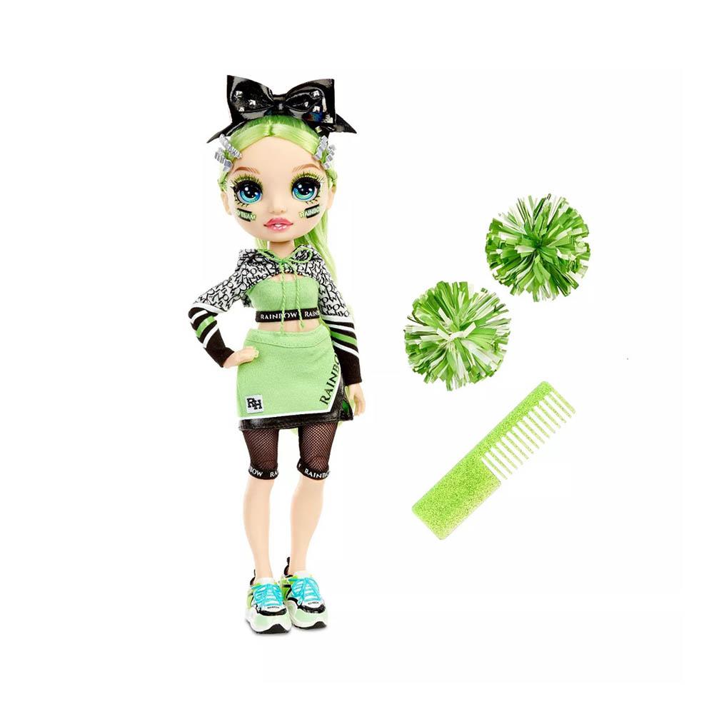 Rainbow High Cheer Series 1 - Jade Hunter (Green Fashion)-TCG Nerd