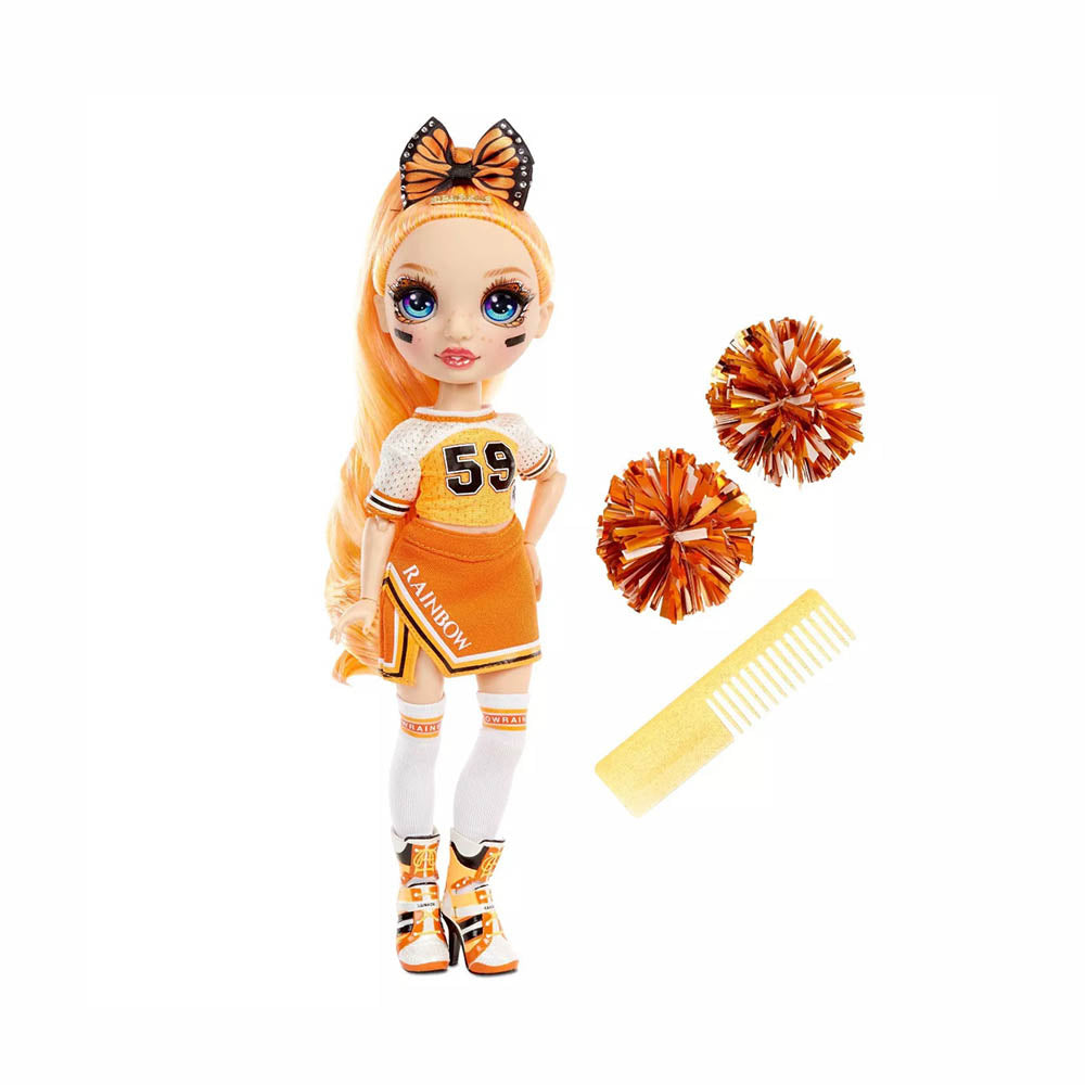Rainbow High Cheer Series 1 - Poppy Rowan (Orange Fashion) Secondary image