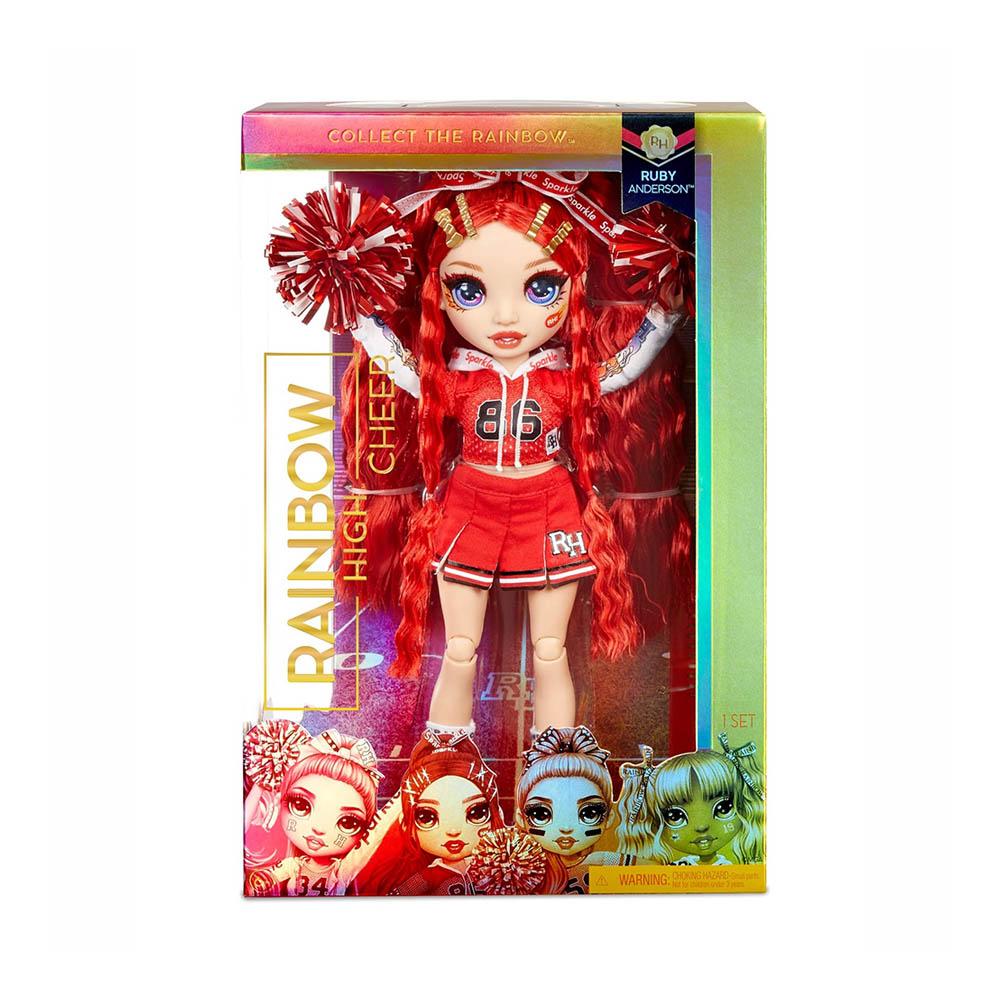 Rainbow High Cheer Series 1 - Ruby Anderson (Red Fashion)-TCG Nerd Main image