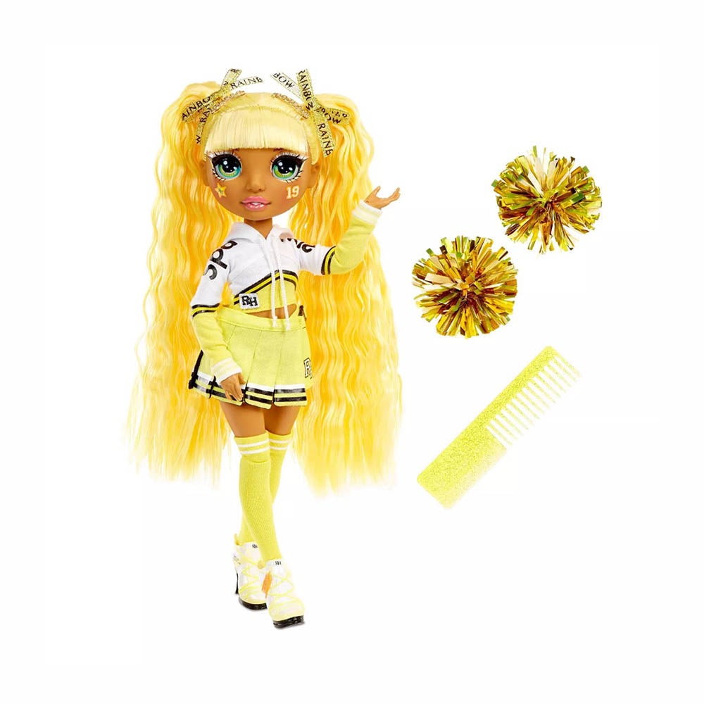 Rainbow High Cheer Series 1 - Sunny Madison (Yellow Fashion) Secondary image