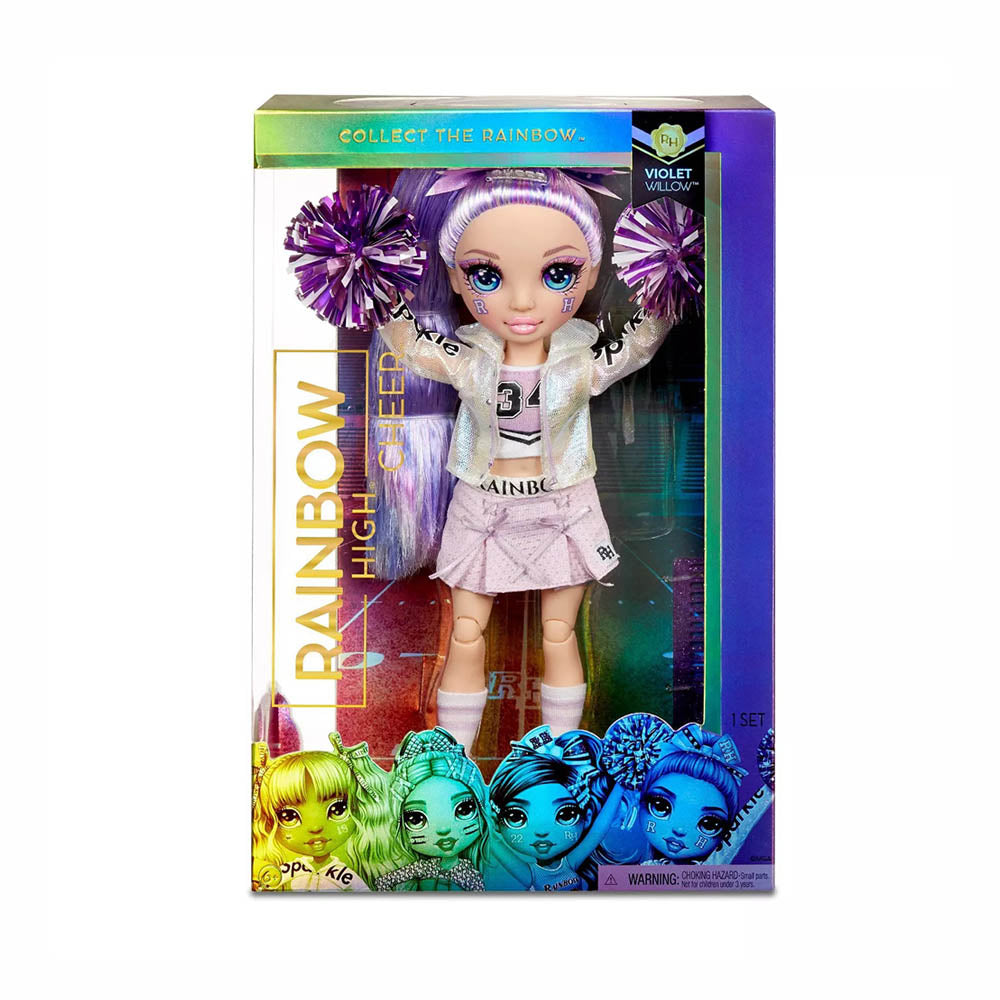 Rainbow High Cheer Series 1 - Violet Willow (Purple Fashion)-TCG Nerd Main image