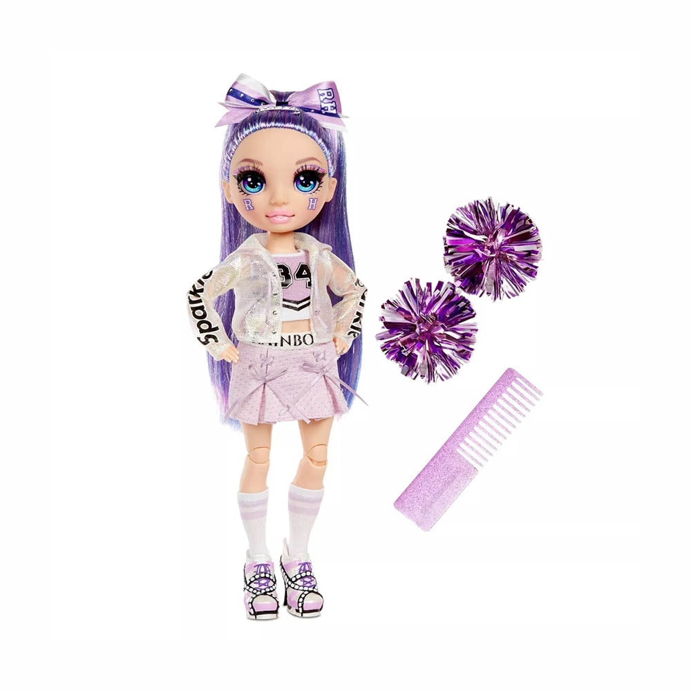 Rainbow High Cheer Series 1 - Violet Willow (Purple Fashion) Secondary image