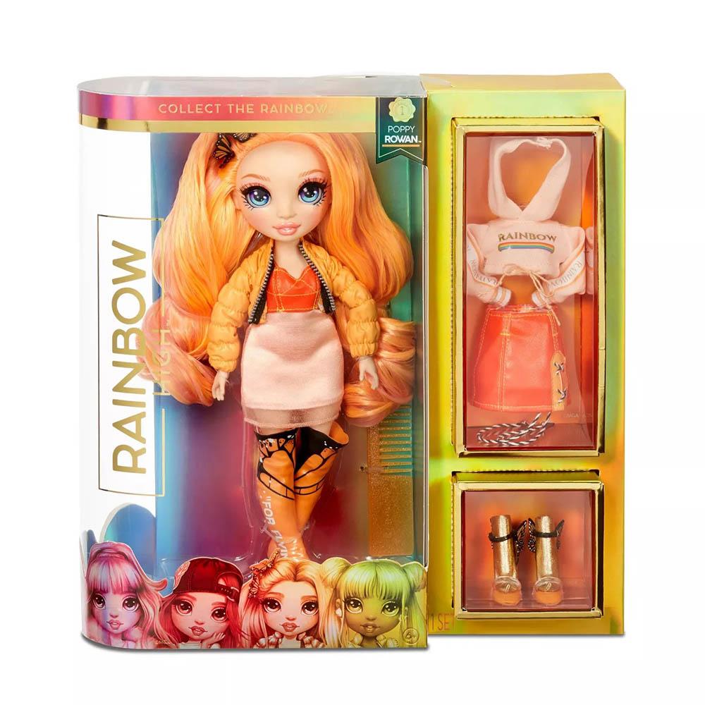 Rainbow High Series 1 - Poppy Rowan (Orange Fashion)-TCG Nerd Main image