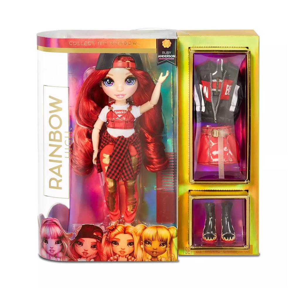 Rainbow High Series 1 - Ruby Anderson (Red Fashion)-TCG Nerd Main image