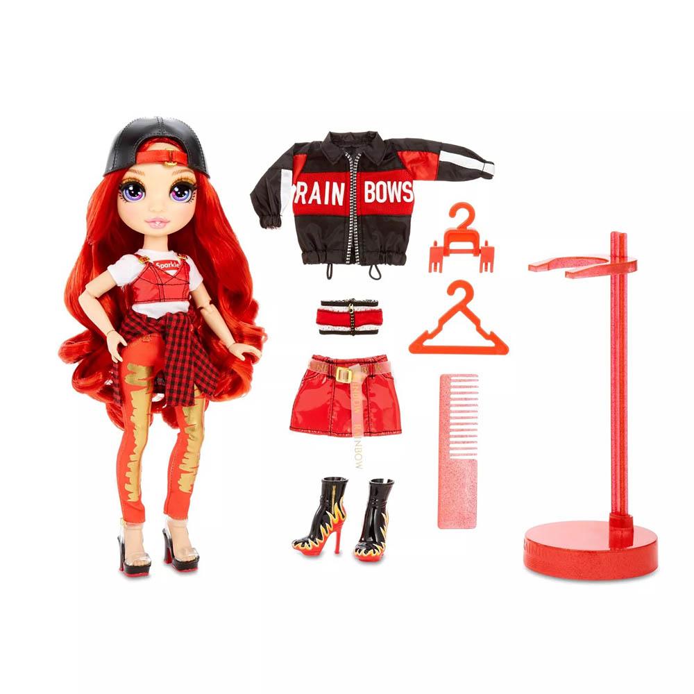 Rainbow High Series 1 - Ruby Anderson (Red Fashion) Secondary image