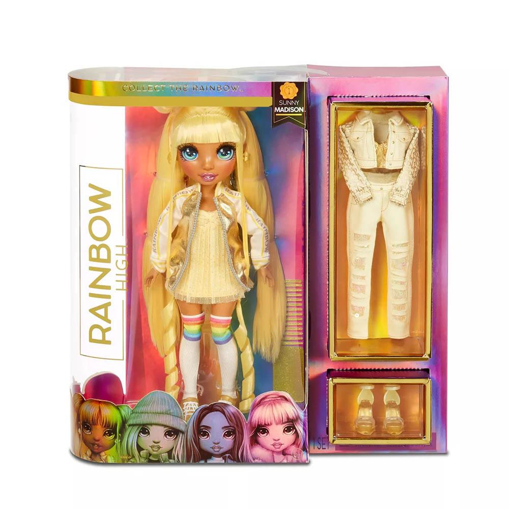 Rainbow High Series 1 - Sunny Madison (Yellow Fashion)-TCG Nerd Main image