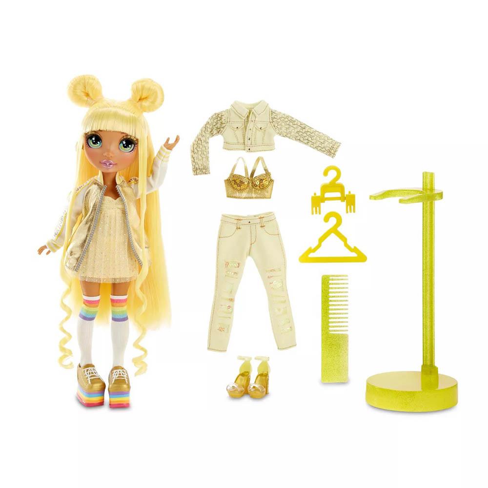 Rainbow High Series 1 - Sunny Madison (Yellow Fashion) Secondary image