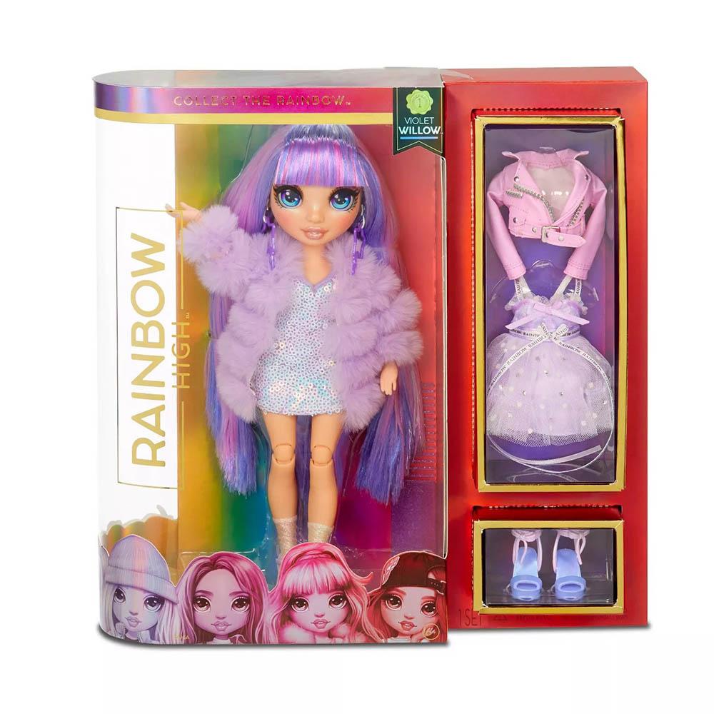 Rainbow High Series 1- Violet Willow (Purple Fashion)-TCG Nerd Main image