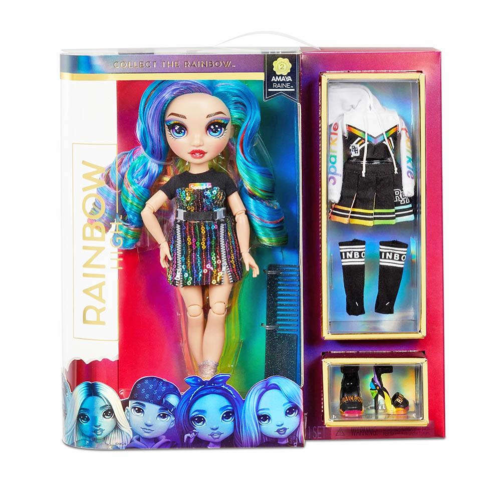 Rainbow High Series 2 - Amaya Raine (Rainbow Fashion)-TCG Nerd