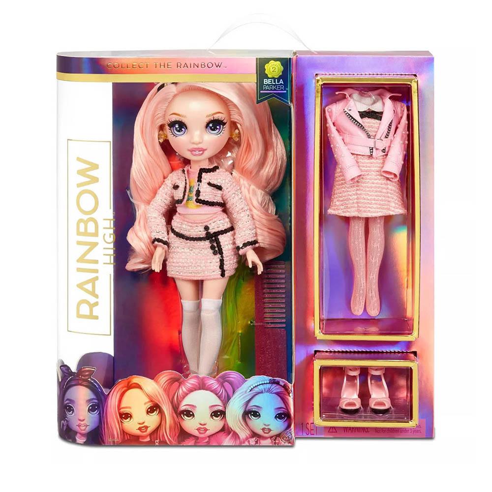 Rainbow High Series 2 - Bella Parker (Pink Fashion)-TCG Nerd