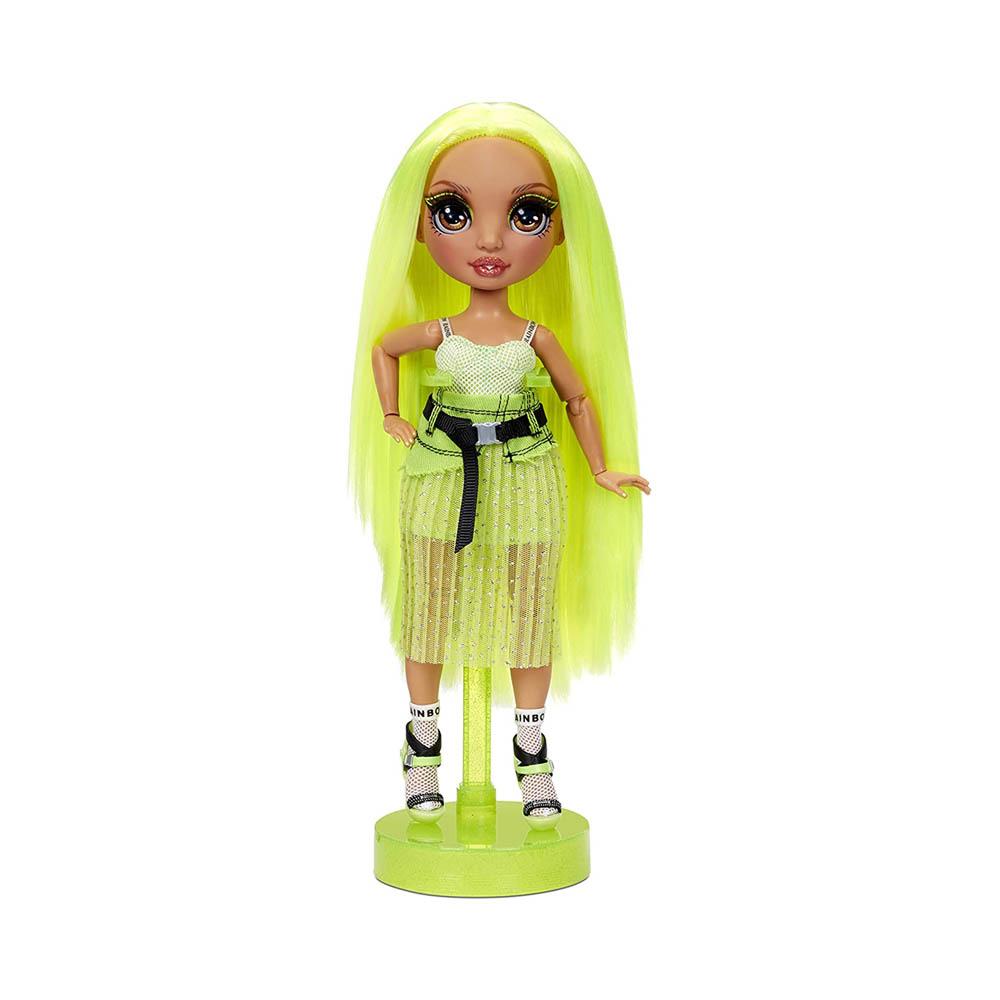 Rainbow High Series 2 - Karma Nichols (Neon Green Fashion)-TCG Nerd