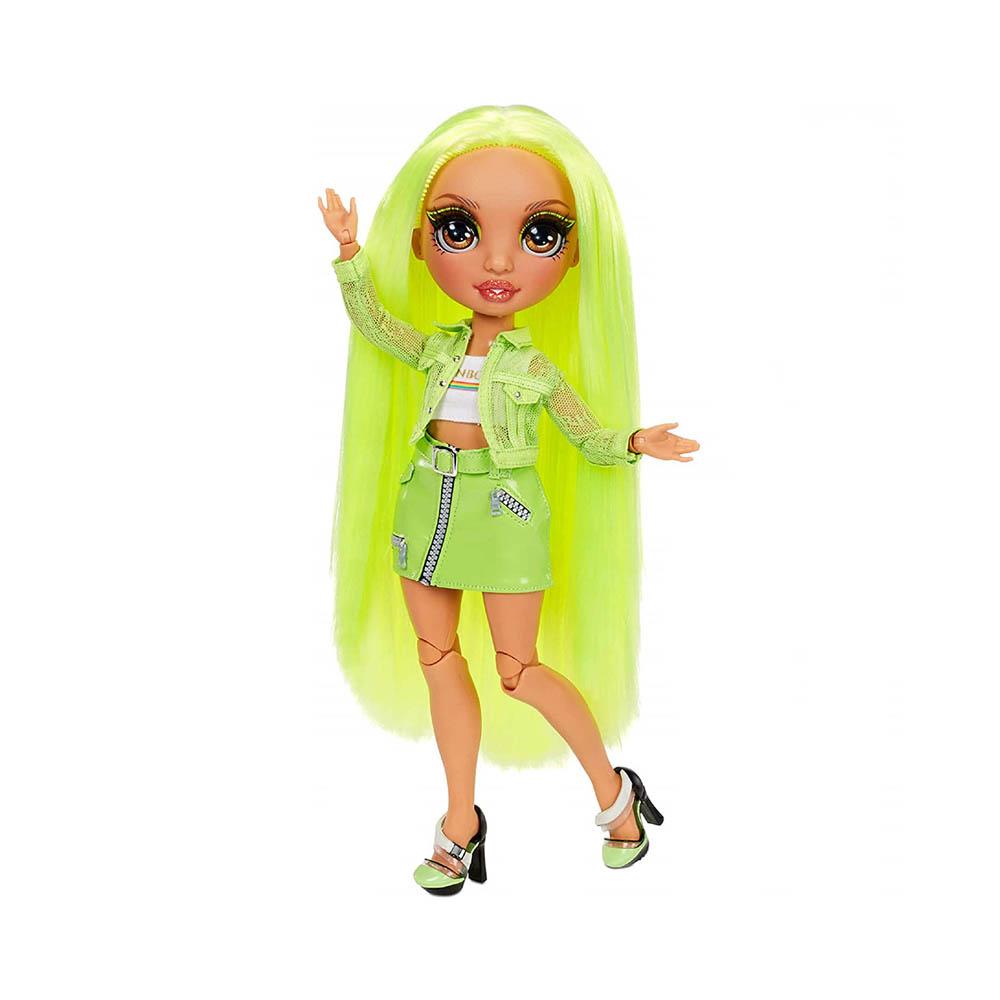 Rainbow High Series 2 - Karma Nichols (Neon Green Fashion)-TCG Nerd