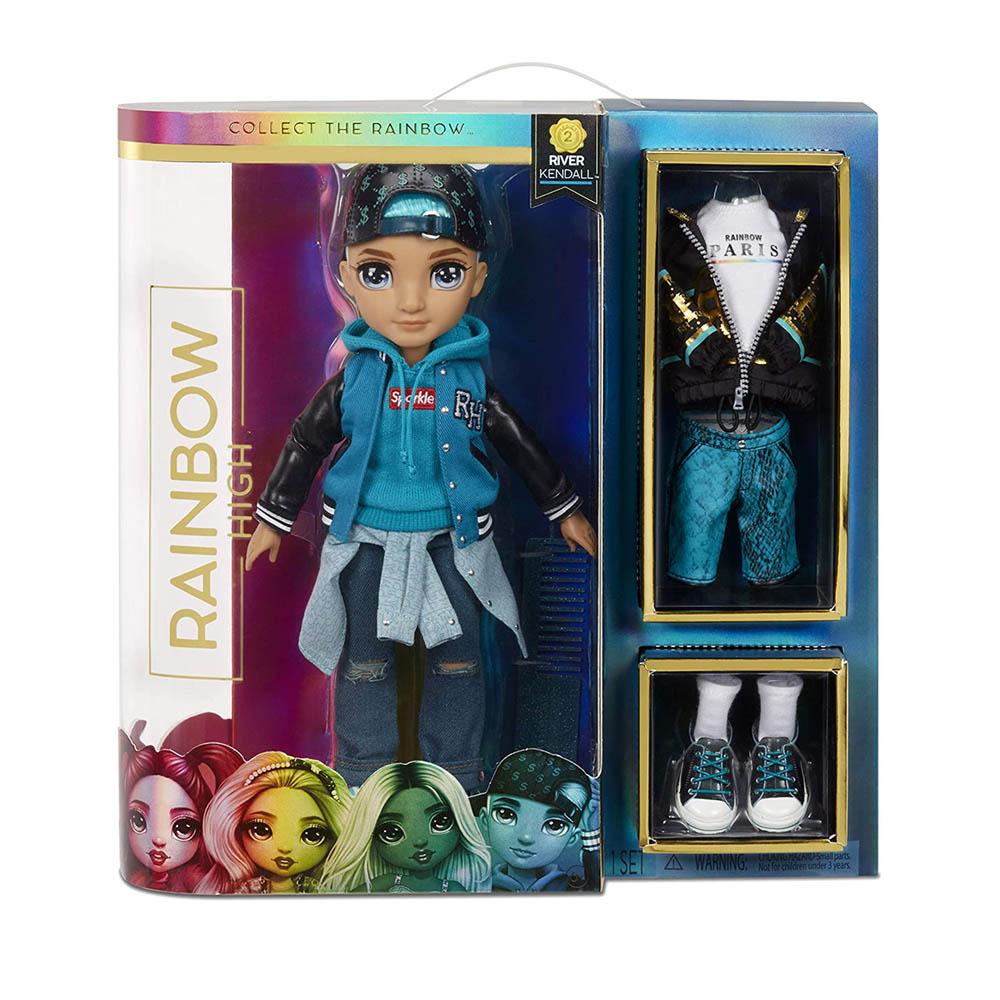 Rainbow High Series 2 - River Kendall (Teal Fashion)-TCG Nerd Main image