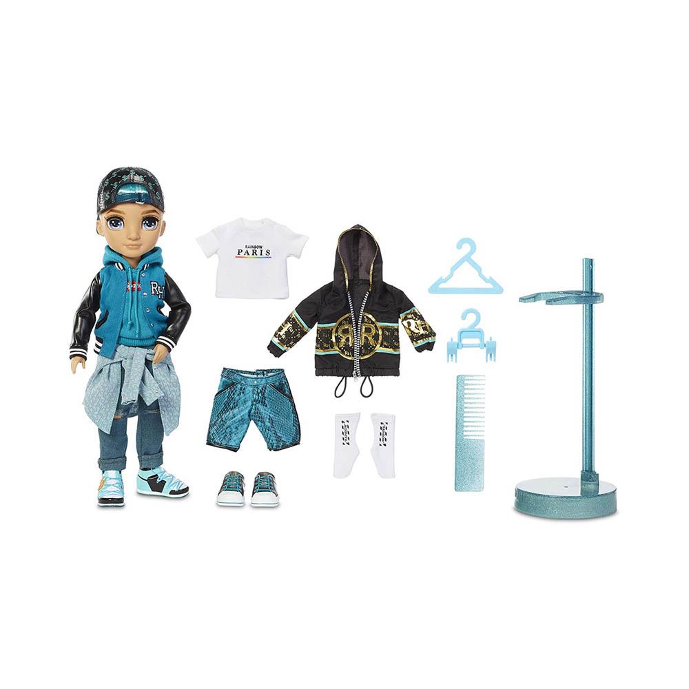 Rainbow High Series 2 - River Kendall (Teal Fashion) Secondary image