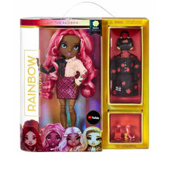 Rainbow High Series 3 - Daria Roselyn (Rose Fashion)-TCG Nerd