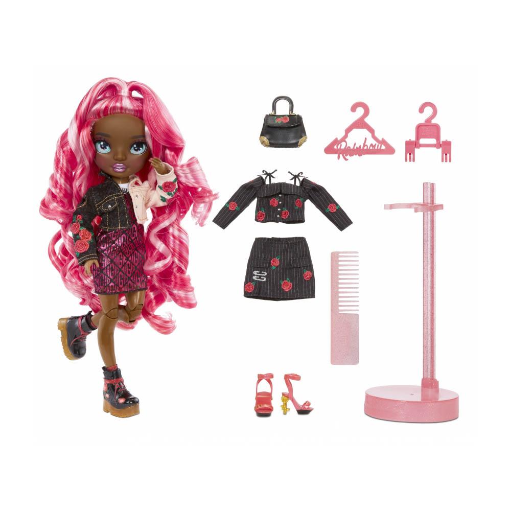 Rainbow High Series 3 - Daria Roselyn (Rose Fashion) Secondary image