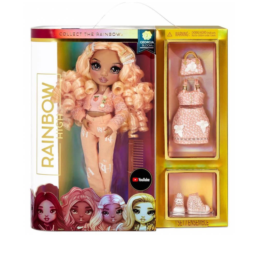 Rainbow High Series 3 - Georgia Bloom (Peach Fashion)-TCG Nerd Main image