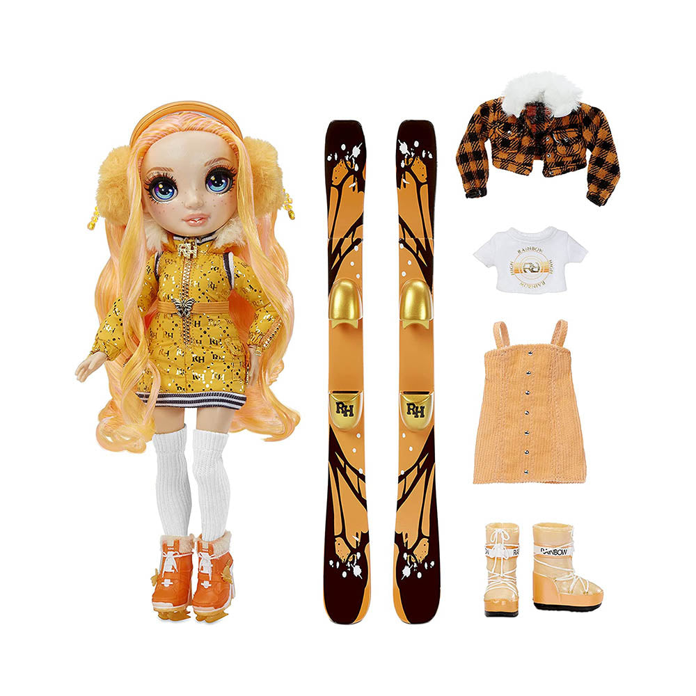 Rainbow High Winter Break Series 1 - Poppy Rowan (Orange Fashion)