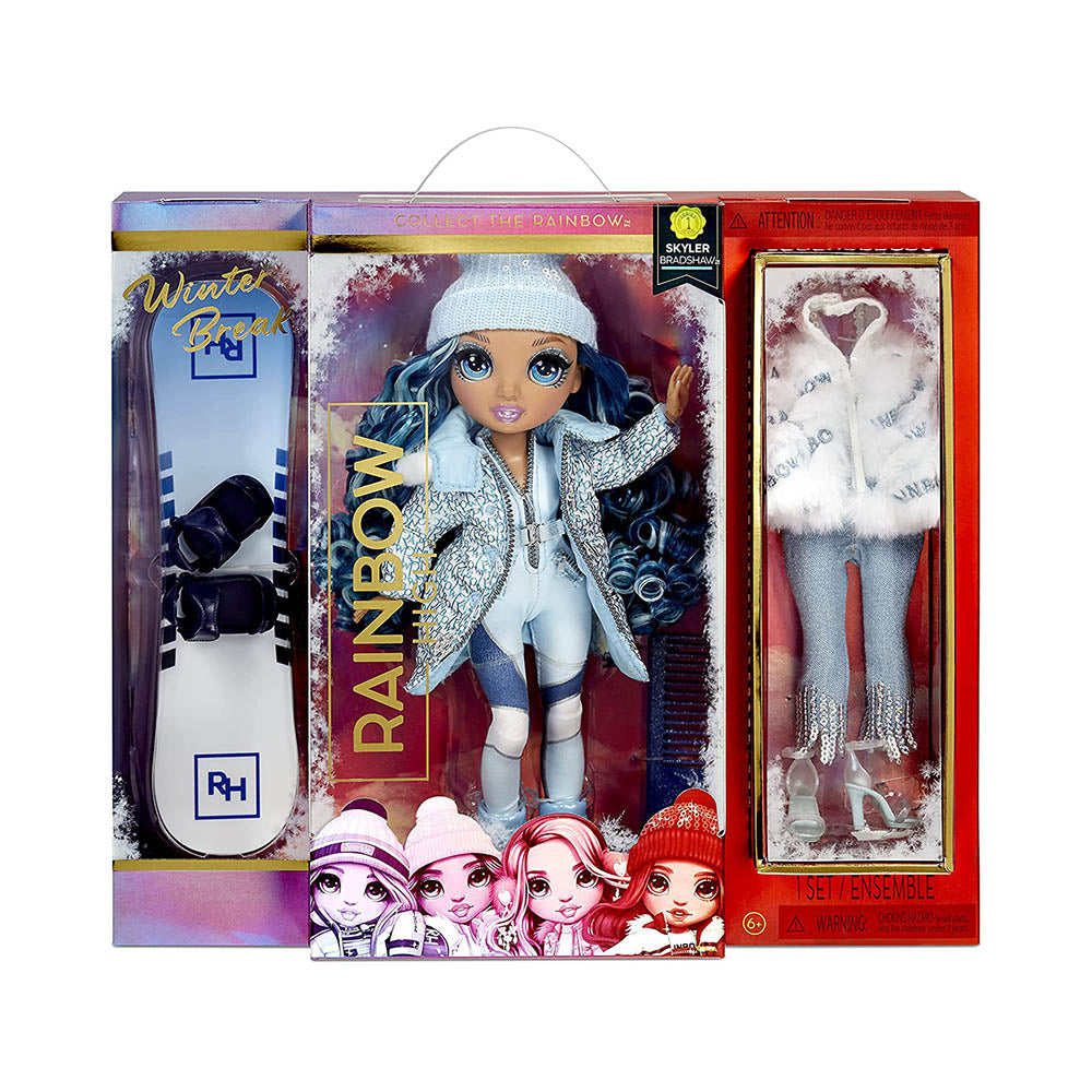 Rainbow High Winter Break Series 1 - Skylar Bradshaw (Blue Fashion) Main image