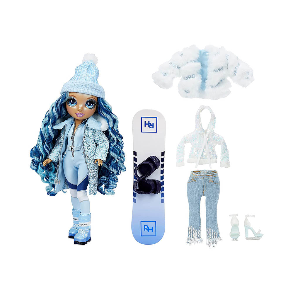 Rainbow High Winter Break Series 1 - Skylar Bradshaw (Blue Fashion) Secondary image