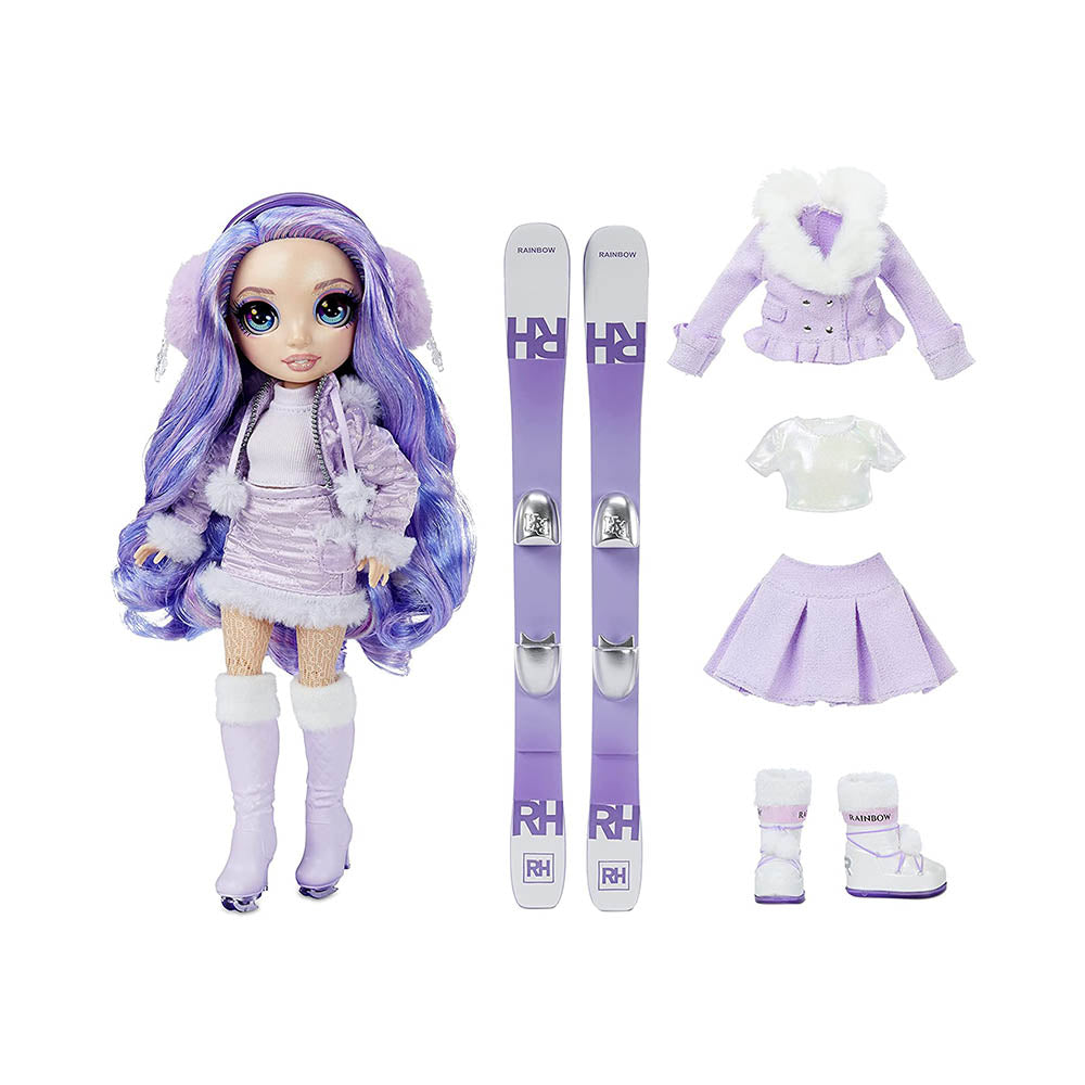 Rainbow High Winter Break Series 1 - Violet Willow (Purple Fashion) Secondary image