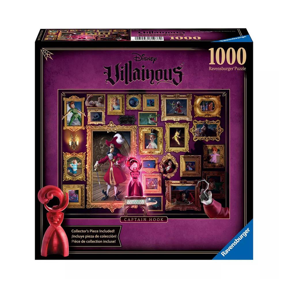Ravensburger 1000pc Puzzle - Disney Villainous - Captain Hook-TCG Nerd Main image