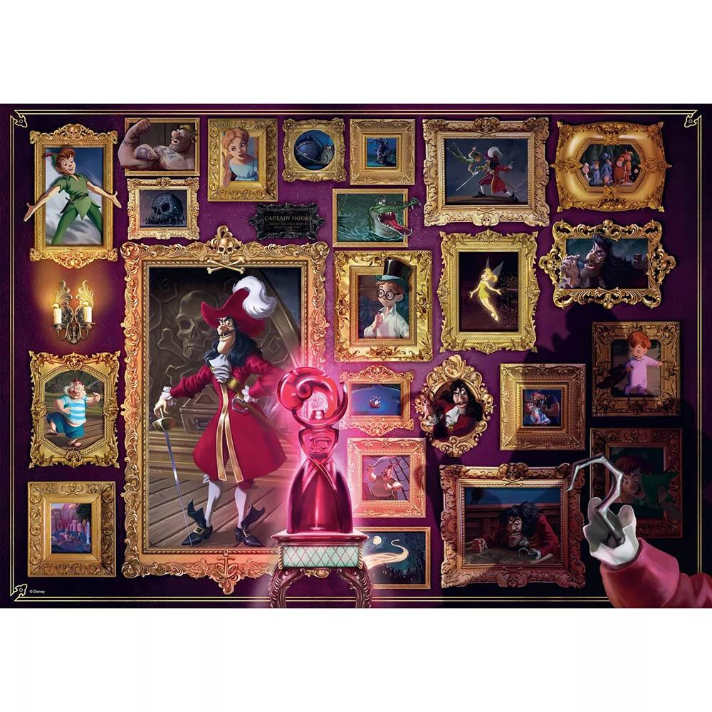 Ravensburger 1000pc Puzzle - Disney™ Villainous - Captain Hook Secondary image