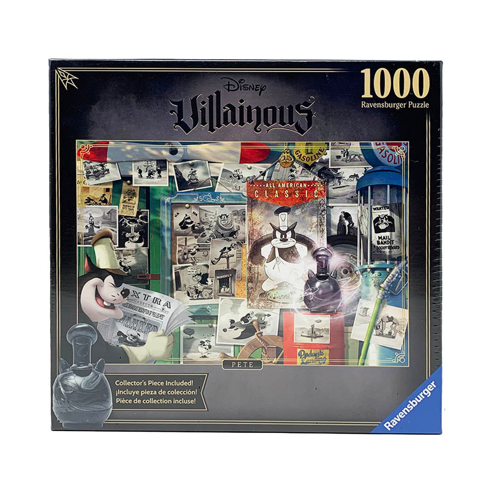 Ravensburger 1000pc Puzzle - Disney Villainous - Pete-TCG Nerd