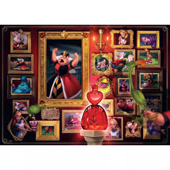 Ravensburger 1000pc Puzzle - Disney Villainous - Queen of Hearts-TCG Nerd
