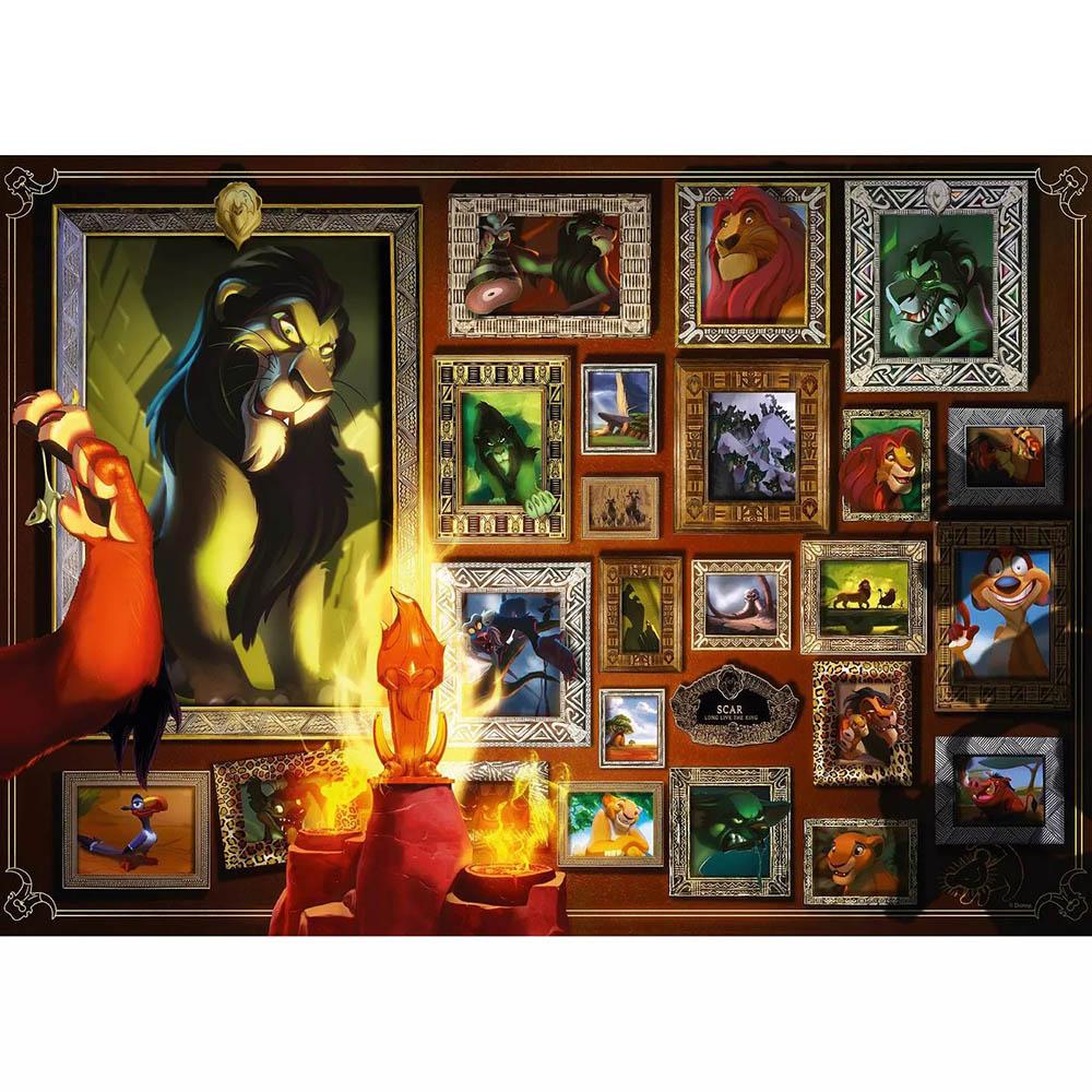 Ravensburger 1000pc Puzzle - Disney™ Villainous - Scar Secondary image