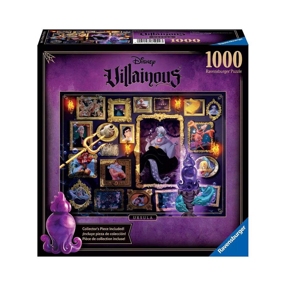 Ravensburger 1000pc Puzzle - Disney Villainous - Ursula-TCG Nerd Main image