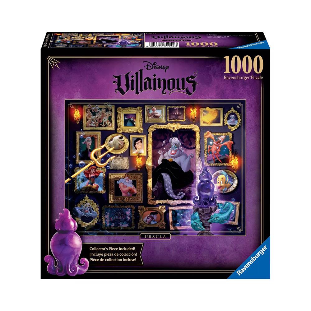 Ravensburger 1000pc Puzzle - Disney Villainous - Ursula-TCG Nerd